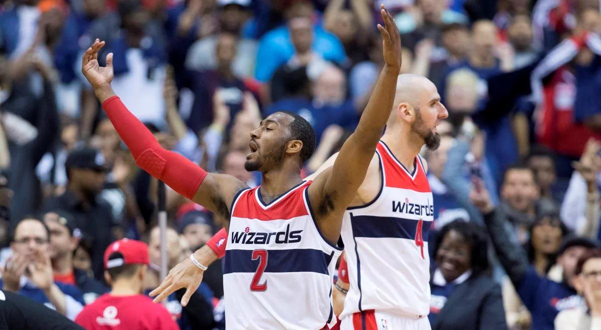 NBA: popisowy mecz Gortata, Wizards o krok od awansu