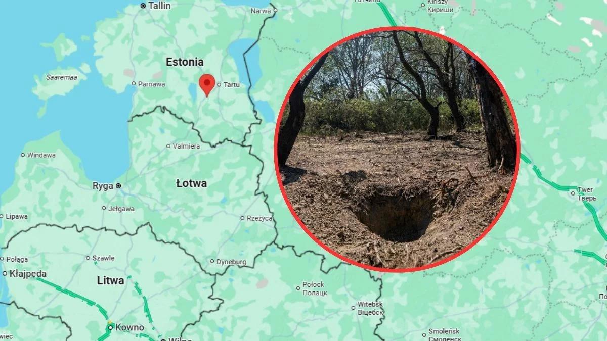 Dron spadł na pole w Estonii. Miał głowicę bojową