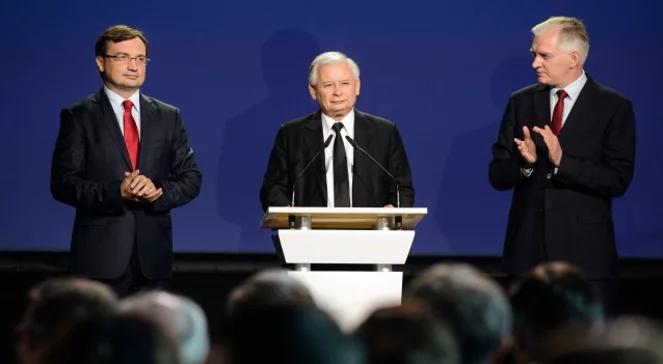 Kaczyński, Gowin i Ziobro podpisali porozumienie o współpracy. "Jedność staje się faktem"