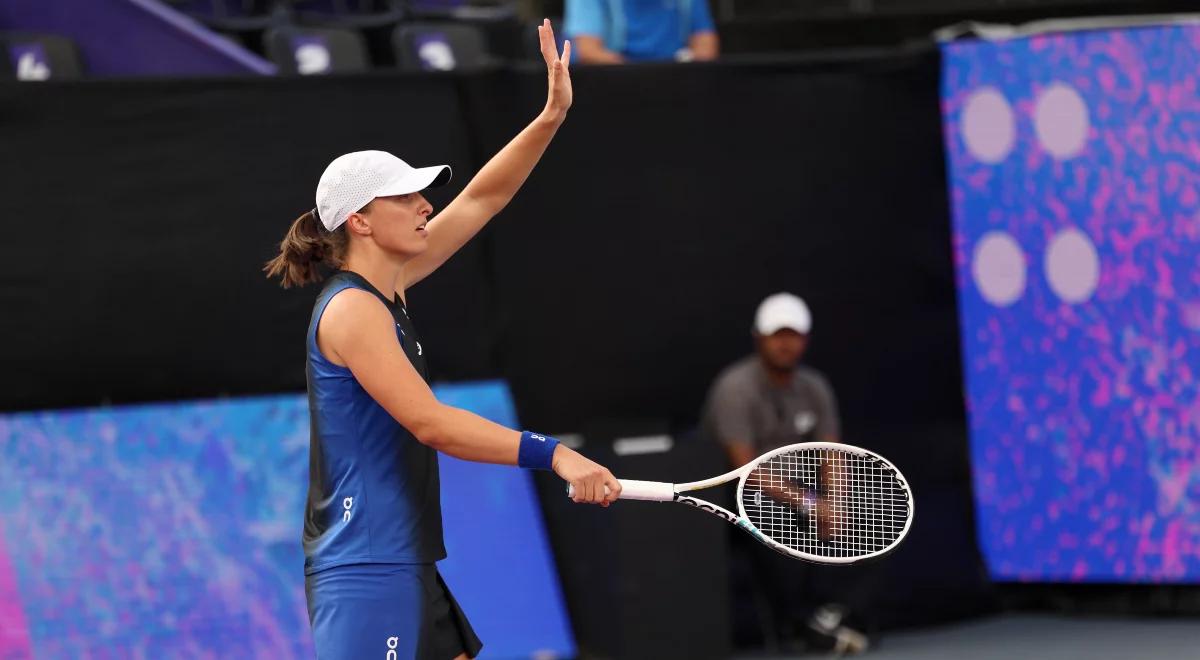 WTA Finals: Iga Świątek - Cori Gauff. Dominacja, a potem bój. Polka rozdaje karty w Cancun