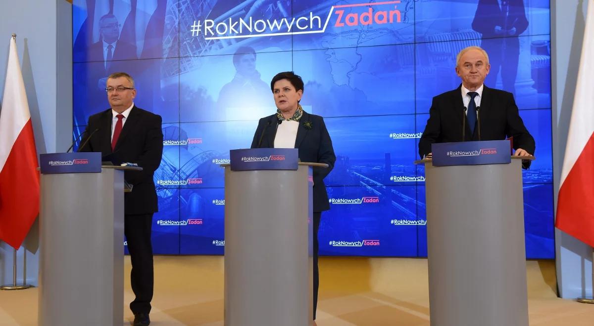 Przegląd resortów. Premier: priorytety to nowoczesne górnictwo i program mieszkaniowy