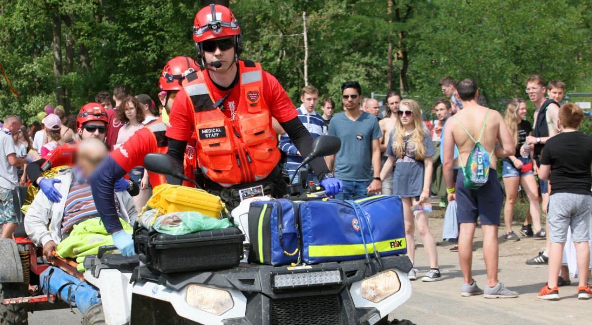Zatrucie amfetaminą przyczyną zgonu na festiwalu Pol'and'Rock
