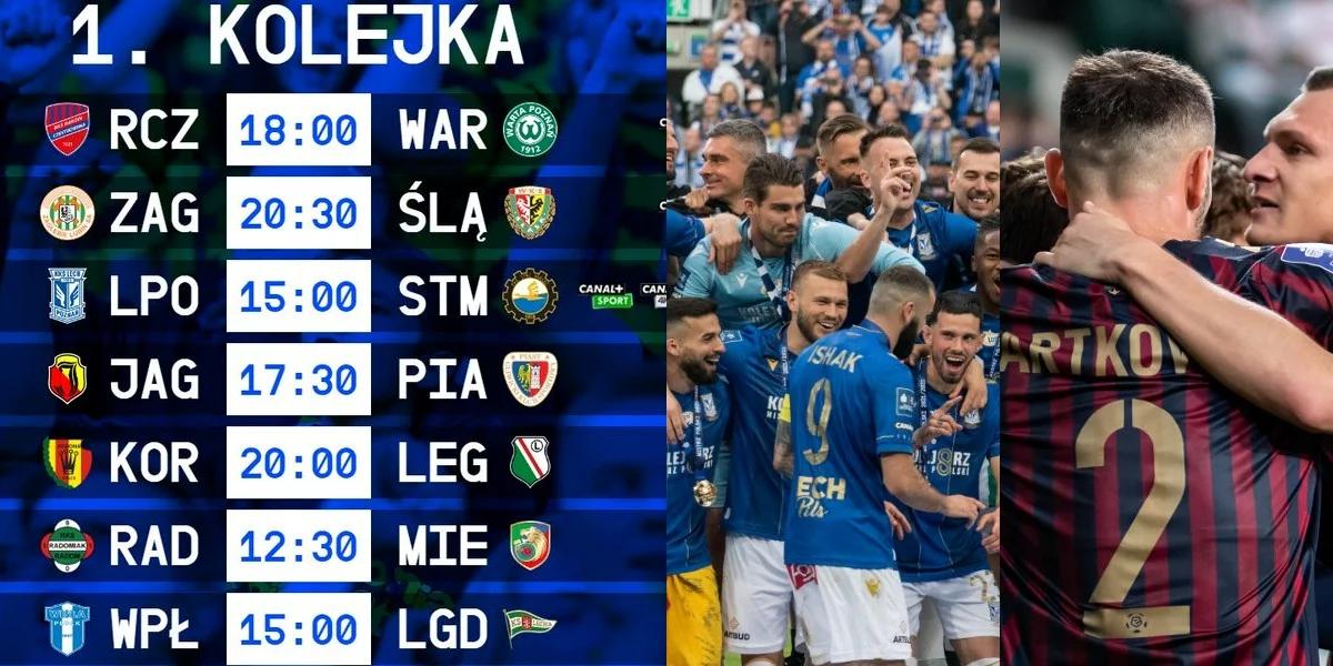 Ekstraklasa: rusza sezon 2022/2023. Lech, Raków i Pogoń wśród faworytów do tytułu