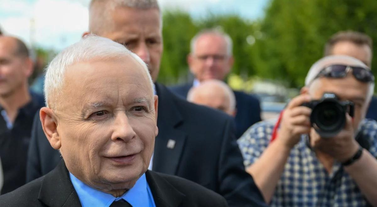 "Chcę wygrać". Jarosław Kaczyński o wyborach i ewentualnych sojusznikach