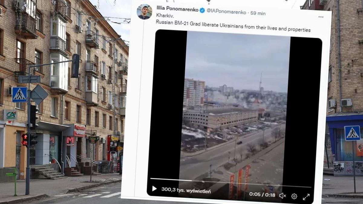 Brutalny atak Rosji na Charków. Miasto ostrzelane rakietami, dziesiątki zabitych i setki rannych