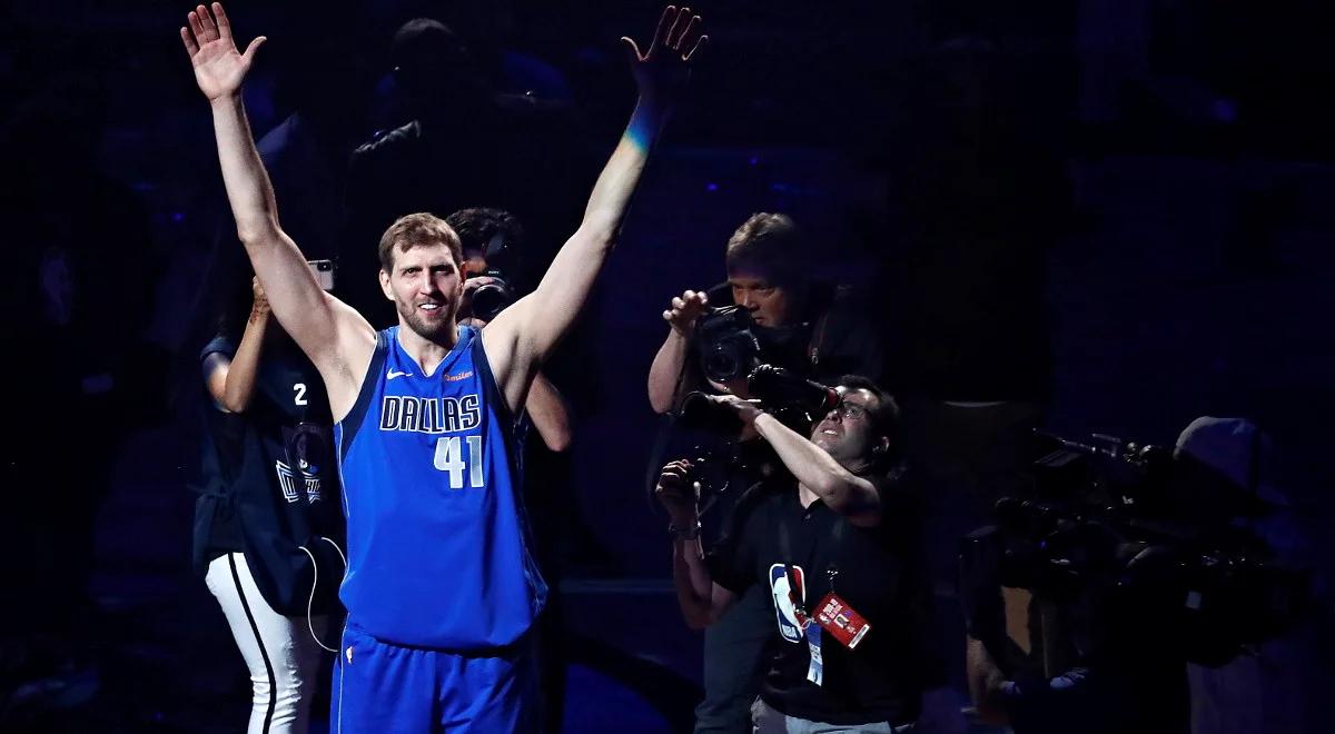 NBA: piękne pożegnanie Dirka Nowitzkiego. Niemiec przeszedł do historii ligi 