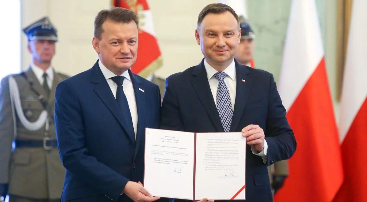 "To wymagało pilnej naprawy". Andrzej Duda zapoczątkował zmiany w systemie kierowania i dowodzenia armią