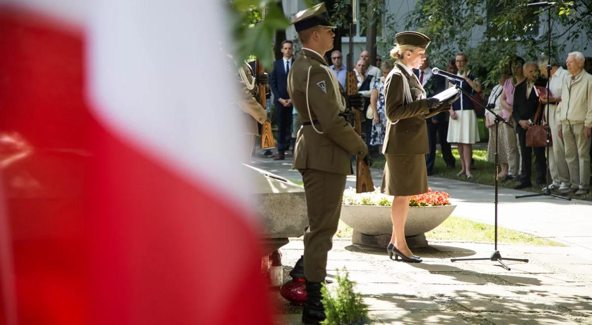 73. rocznica Powstania Warszawskiego. Obchody przed pomnikiem Żołnierzy "Żywiciela"