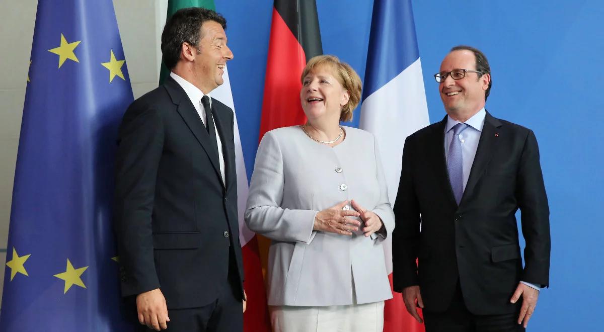 Brexit. Przywódcy Niemiec, Francji i Włoch będą rozmawiać o przyszłości UE