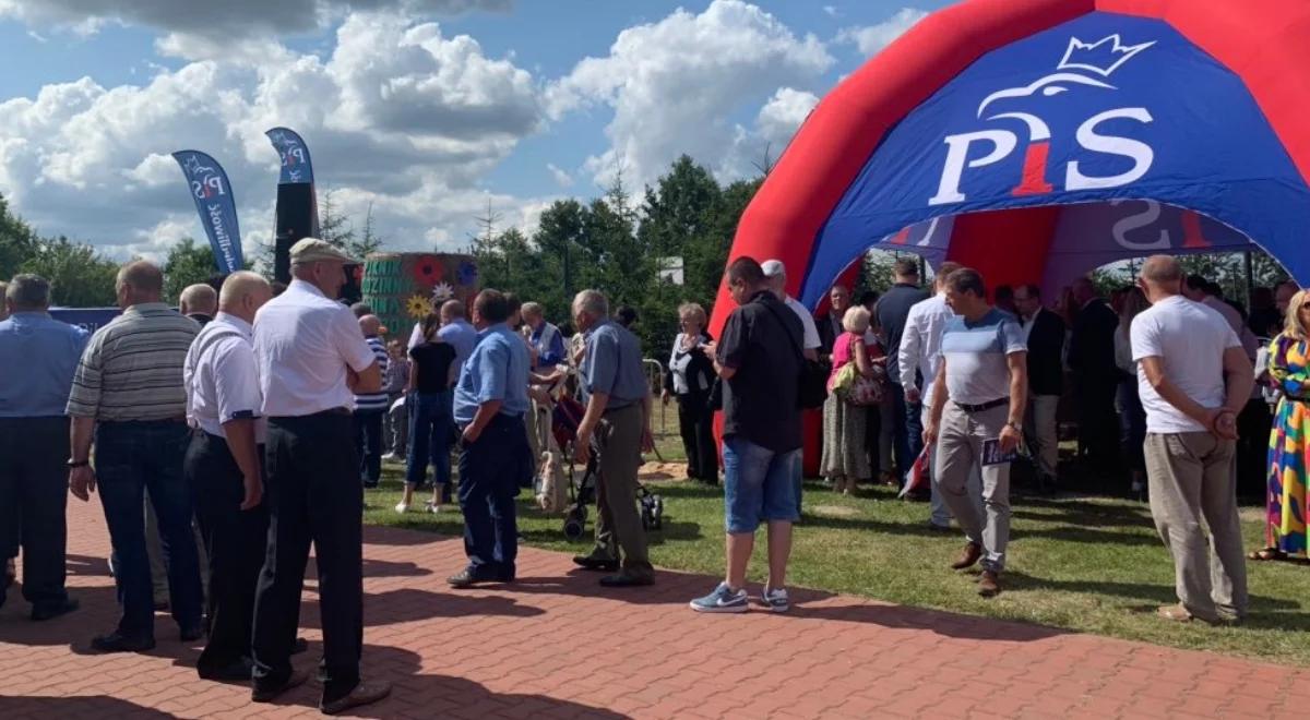 Piknik Rodzinny PiS w Miedznej Murowanej z udziałem Jarosława Kaczyńskiego