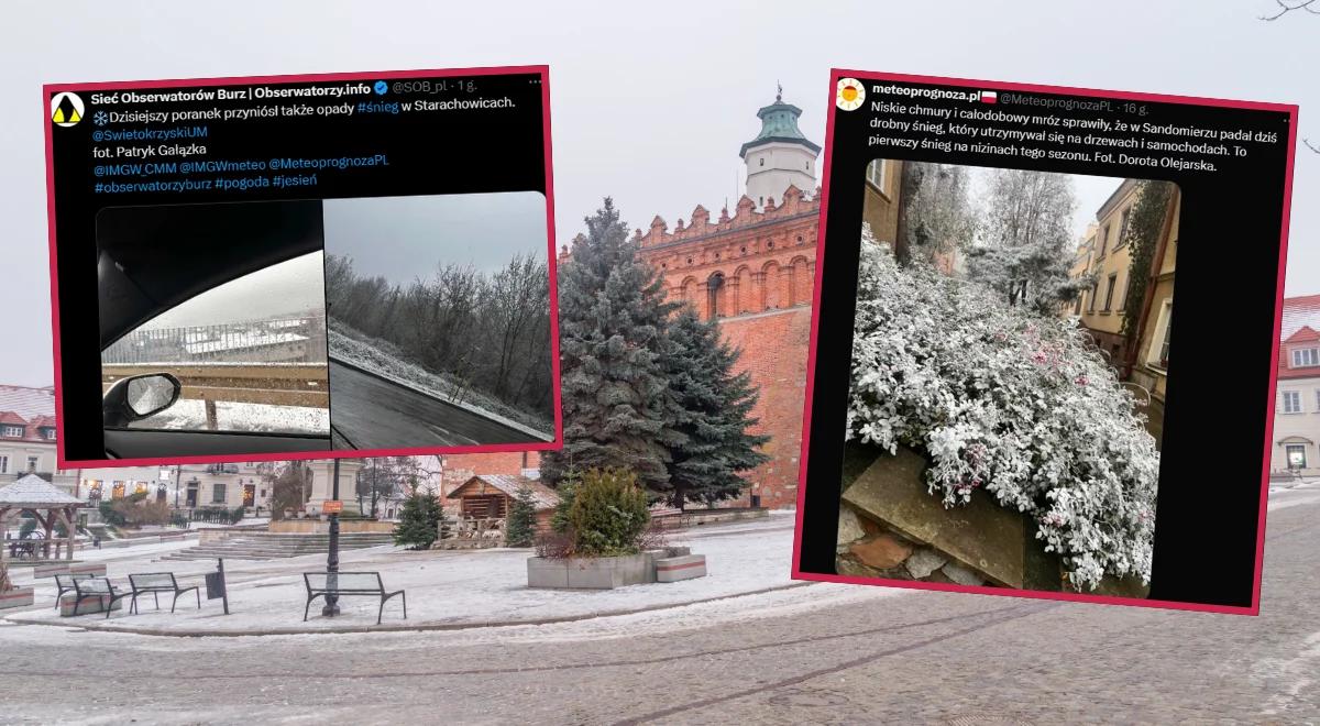 Nadeszła zima. W wielu miejscach już spadł śnieg