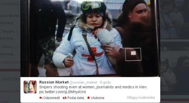 21-letnia sanitariuszka postrzelona w Kijowie. "Ja umieram"