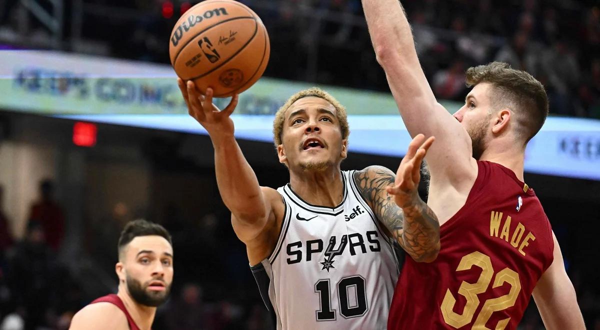 NBA: 30. porażka Spurs w sezonie. Przeciętny mecz i kosztowny błąd Jeremy'ego Sochana