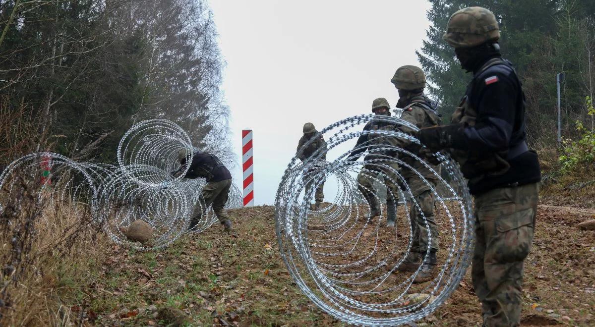 Powstały już 2 kilometry zapory na granicy Polski z obwodem kaliningradzkim. Zobacz, jak wygląda jej budowa