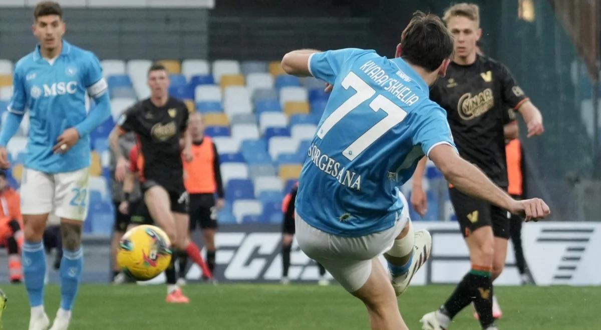 Serie A. Napoli kończy rok w roli wicelidera. Skromna wygrana