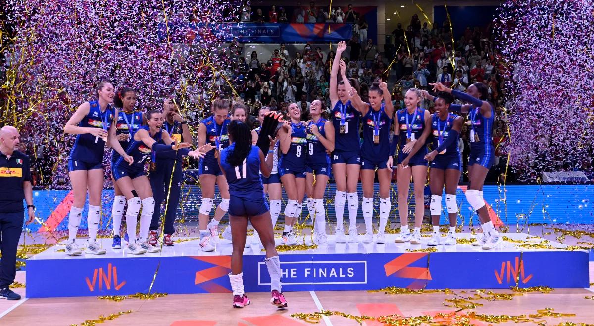Liga Narodów siatkarek: Włoszki rozbiły Brazylijki w finale