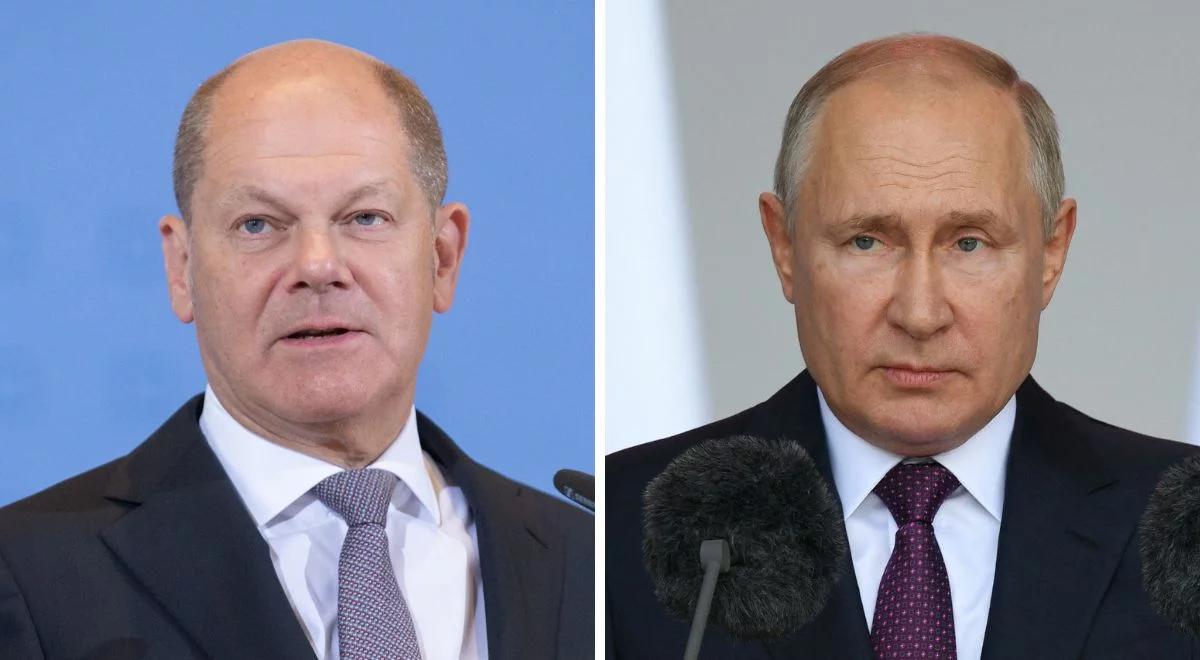 Półtoragodzinna rozmowa Scholz-Putin. Podano szczegóły