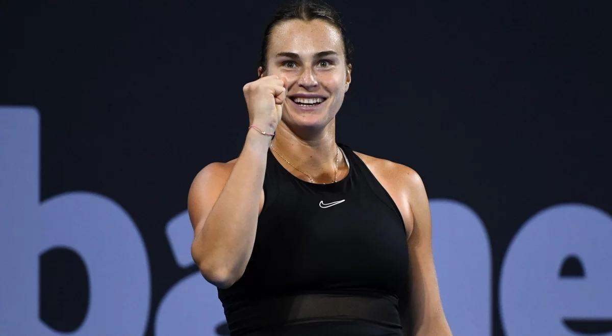 WTA Brisbane: faworytki nie zawiodły - Sabalenka i Rybakina zagrają w finale