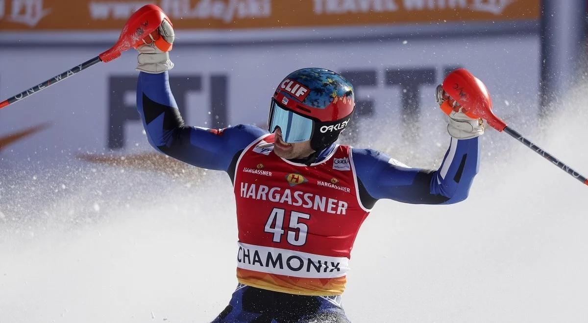 PŚ w narciarstwie alpejskim: wielka sensacja w Chamonix. AJ Ginnis z Grecji na podium!