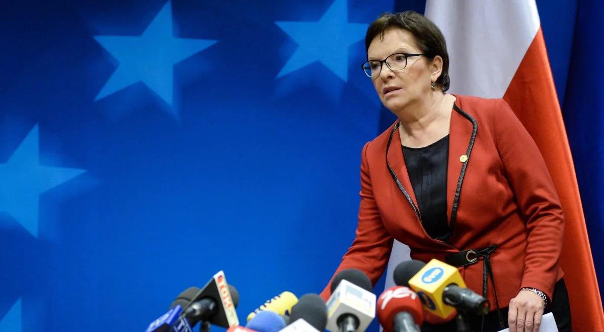 Ewa Kopacz po szczycie UE: Polska włączy się w pomoc finansową dla imigrantów