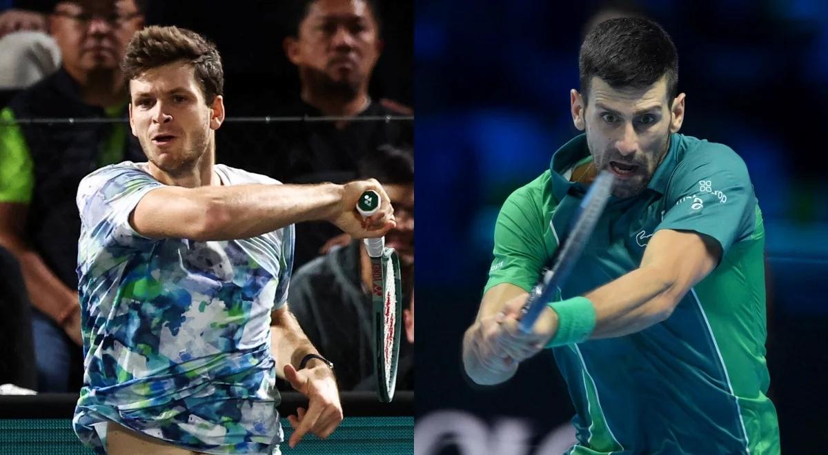 ATP Finals: Hubert Hurkacz - Novak Djoković. Kiedy i o której mecz Polaka z pierwszą rakietą świata?