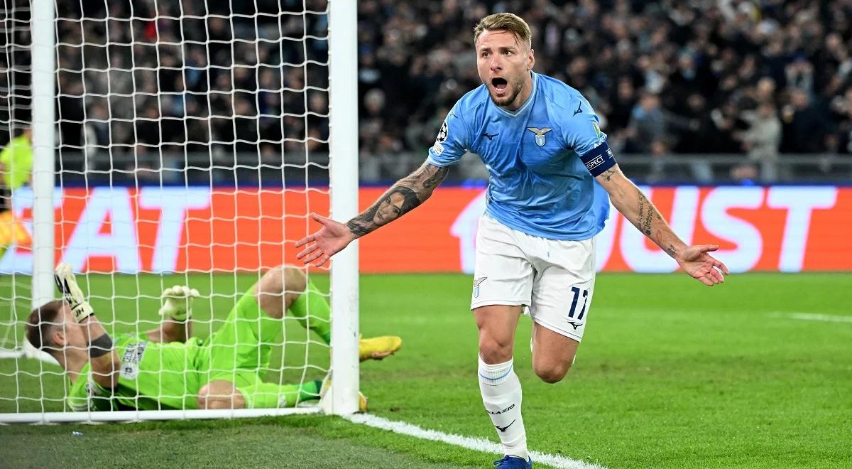 Liga Mistrzów: Ciro Immobile przybliża Lazio do awansu. Ważna wygrana Szachtara