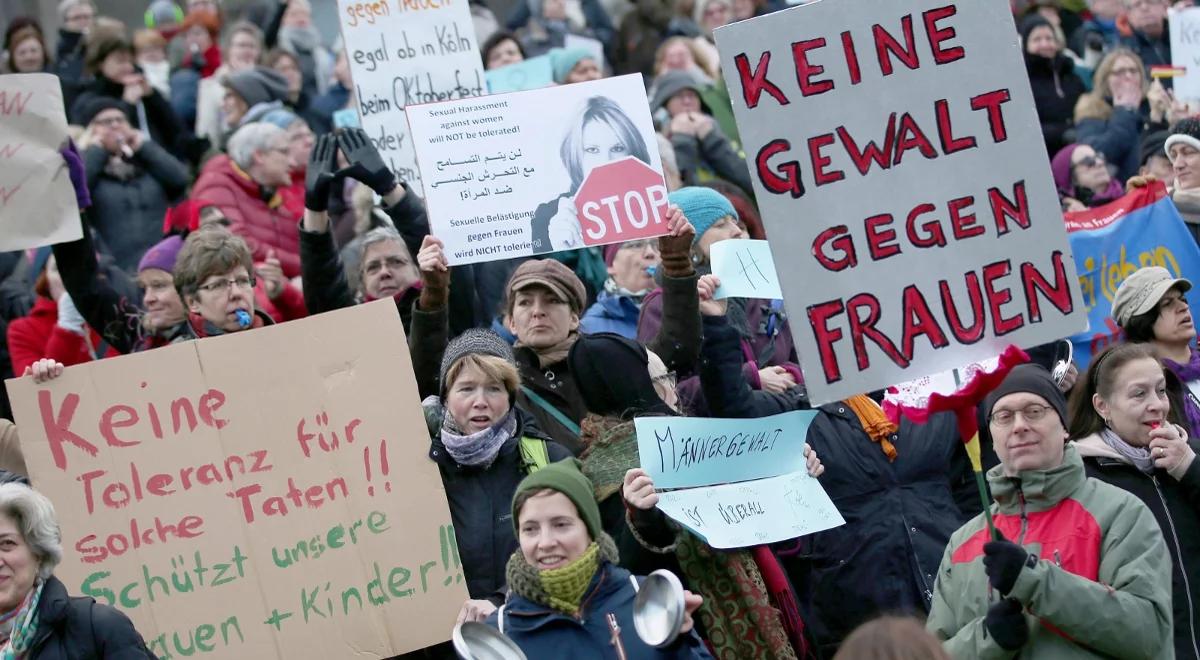 Ataki na kobiety w Niemczech. Demonstracje w Kolonii