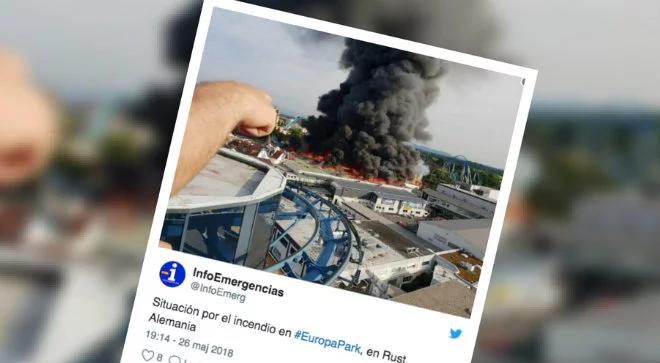 Niemcy: trzech strażaków ucierpiało w czasie gaszenia pożaru w parku rozrywki