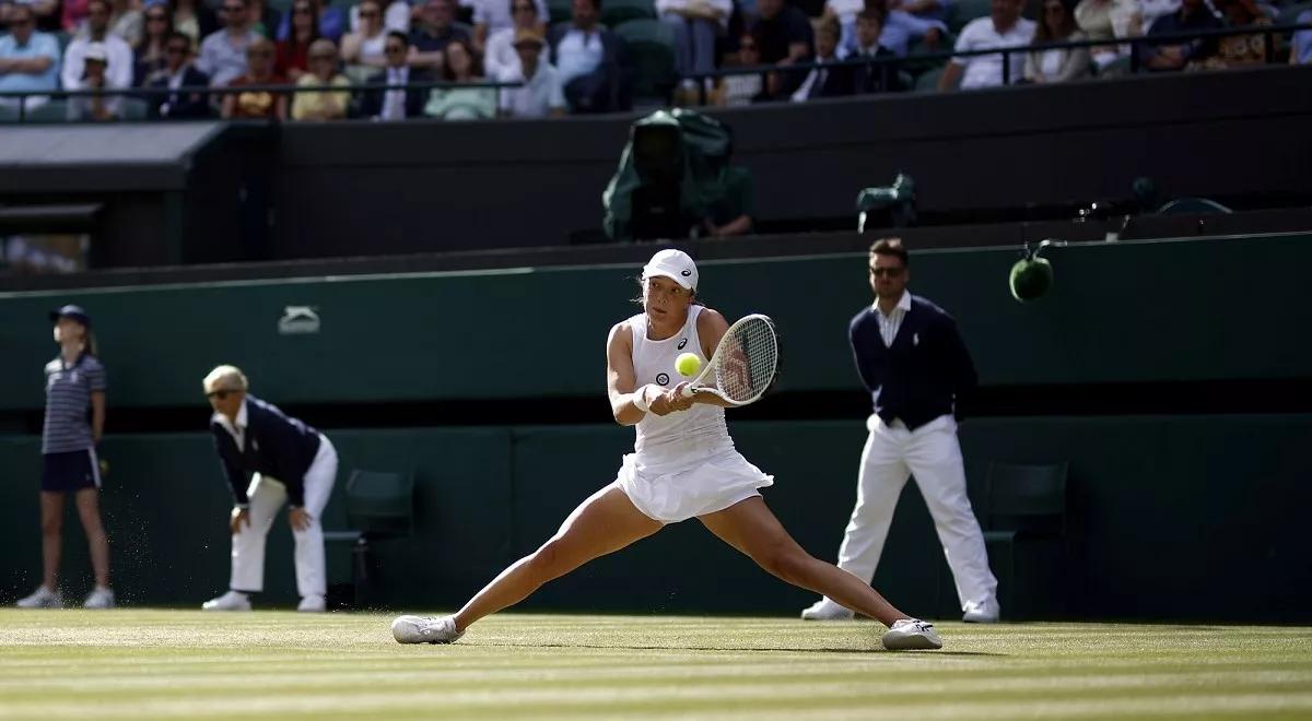 Wimbledon 2022: wielka klasa Igi Świątek. "Najlepsi potrafią się dostosować, ja jeszcze nie"