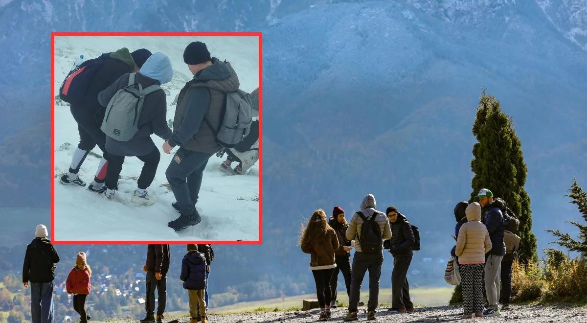Tatry. Bezmyślne zachowanie turystów. To już groźny trend