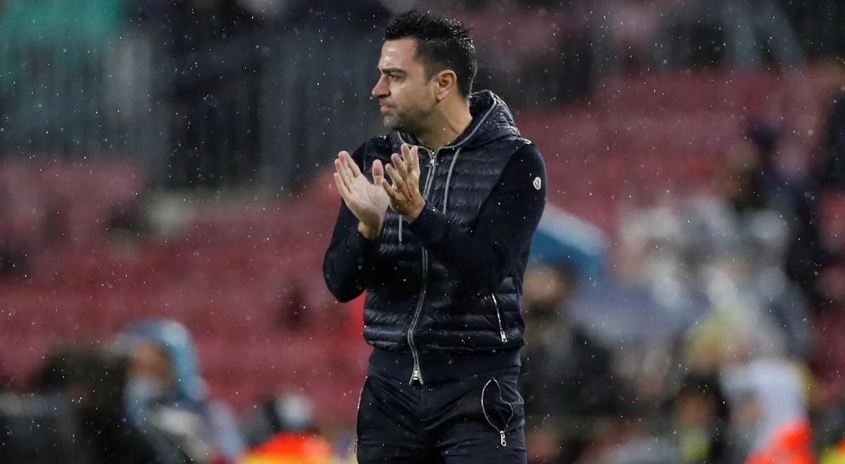 Liga Mistrzów: Xavi po utracie punktów z Benficą: to nie jest warte Barcelony