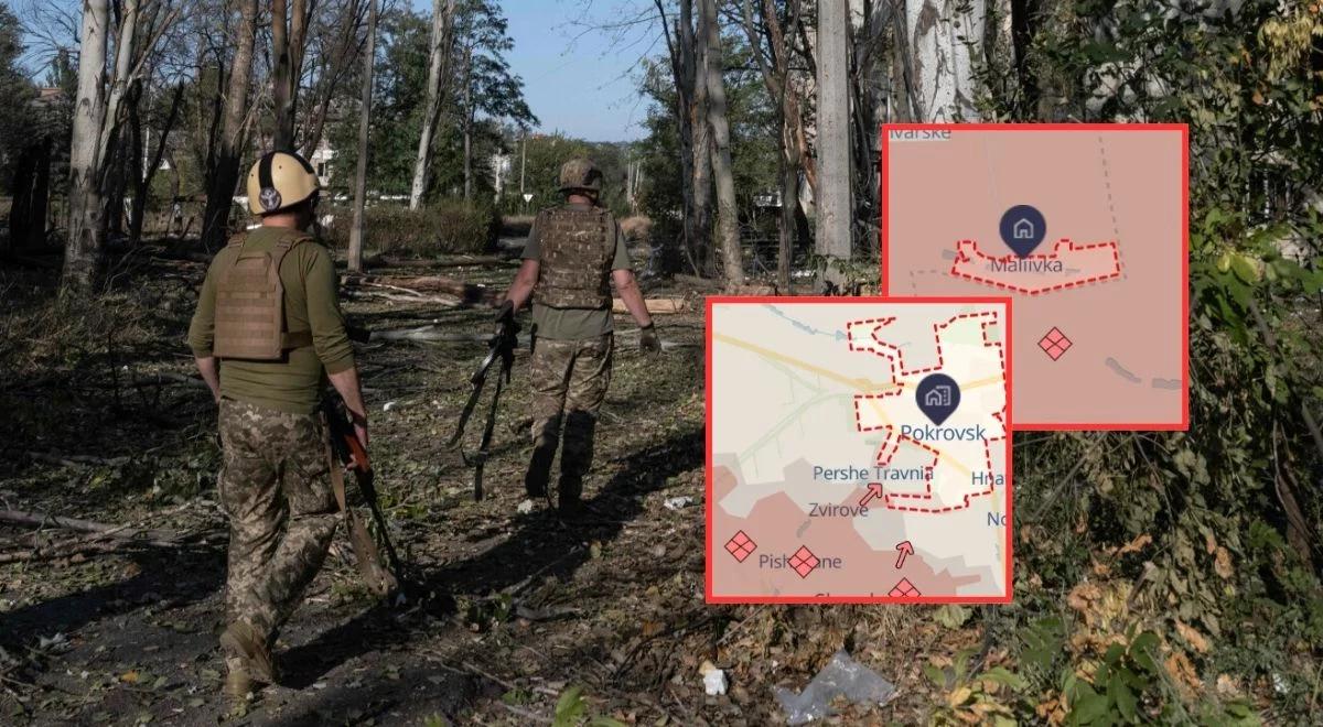 Blisko 200 starć w ciągu doby. Zacięta walka w rejonie Pokrowska