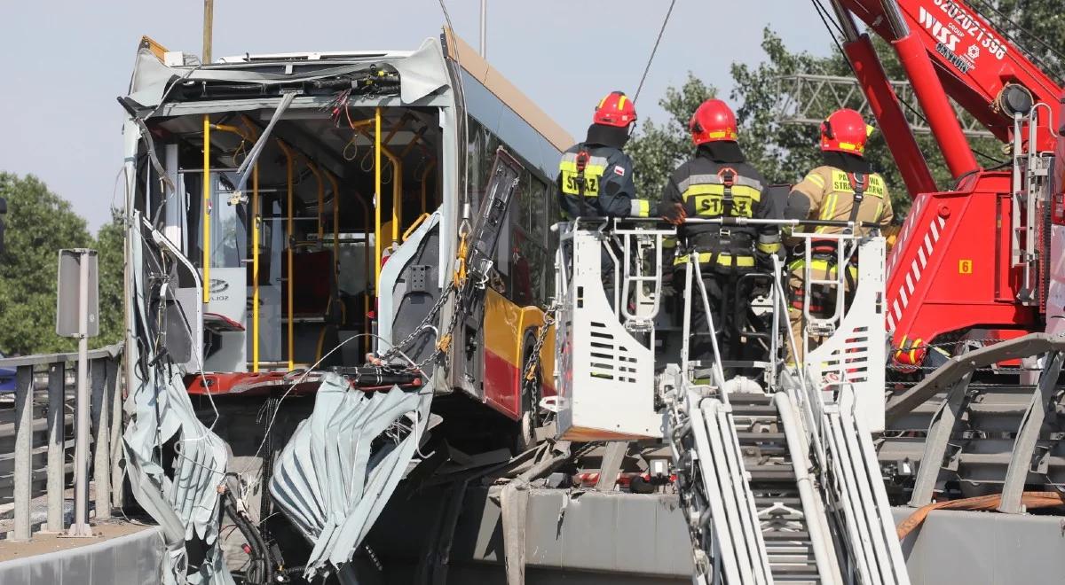 Po wypadku w Warszawie. "Rozpoczynamy kontrole w firmach realizujących przewozy autobusowe"