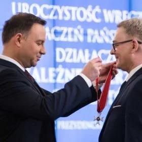 Odznaczenia dla działaczy NZS. "Dziękuję za to żeście nam tę wolność przynieśli"