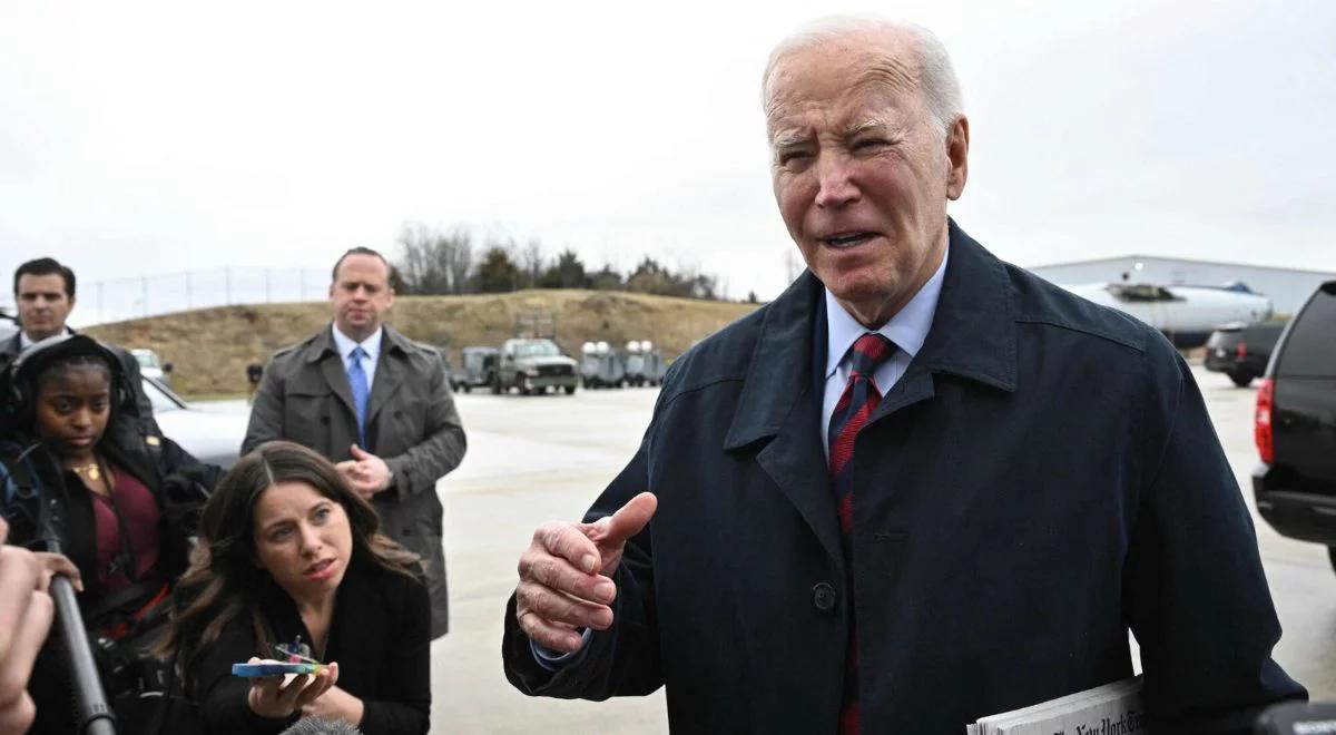 Strefa Gazy. Biden dla Polskiego Radia: potrzeba zawieszenia broni