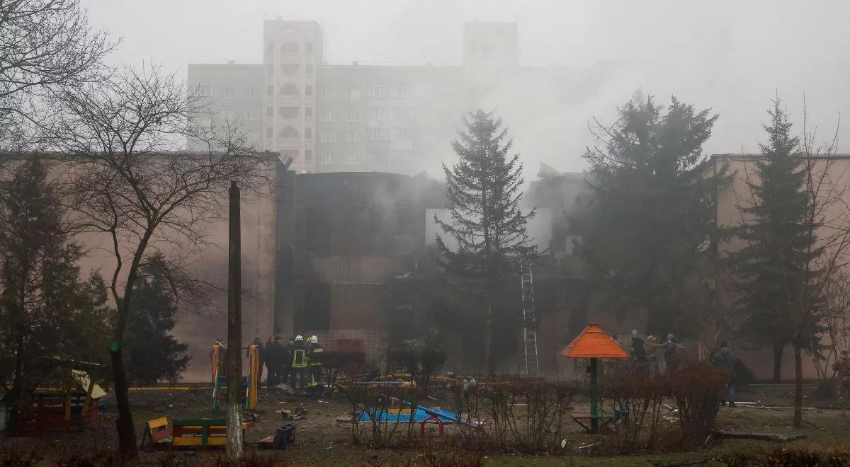 Katastrofa śmigłowca pod Kijowem. Zginęło kierownictwo ukraińskiego MSW