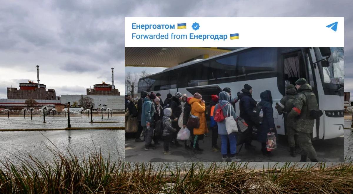 "Zamierzają wykraść dzieci z Enerhodaru". Rosjanie zapowiedzieli przymusową ewakuację nieletnich
