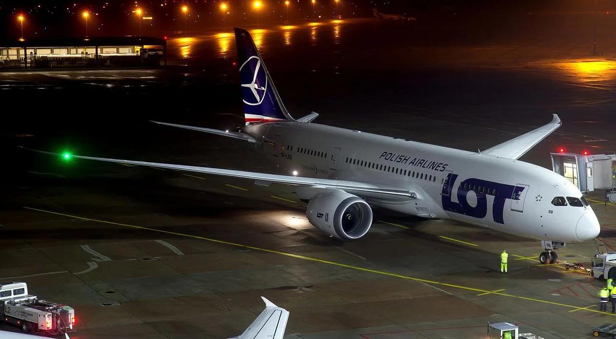 Polski Dreamliner uziemiony w Kanadzie. Został trafiony przez piorun