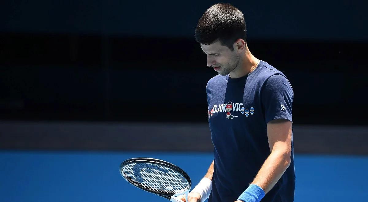 Australian Open. Novak Djoković trafił do aresztu. W niedzielę czeka go rozprawa