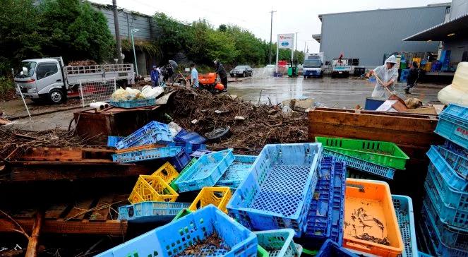 Tajfun Roke może zagrozić elektrowni Fukushima