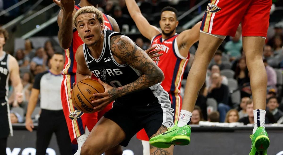 NBA: rekord Sochana i... kolejna porażka Spurs. Minimalna przegrana z Pelicans