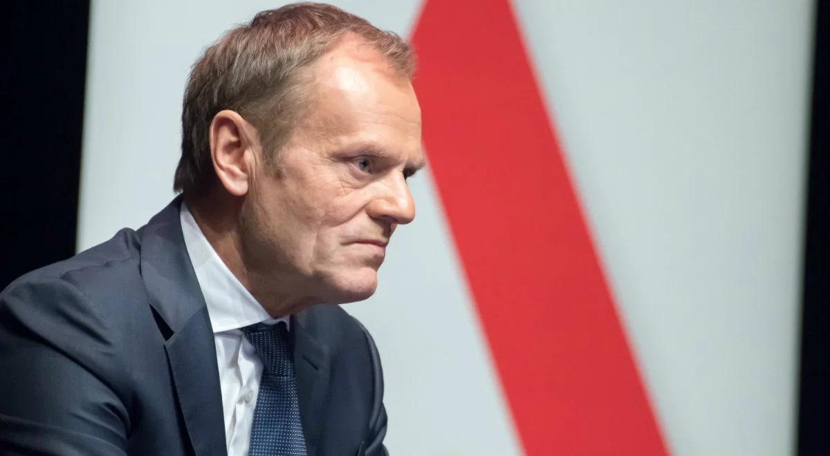 Jak zaangażowanie Donalda Tuska wpłynie na notowania kandydatki KO? Ekspert: paradoksalna sytuacja