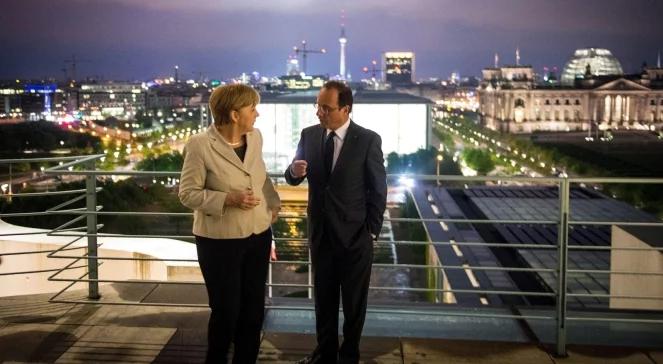 Merkel i Hollande: nie było pocałunków, ale jest zgoda