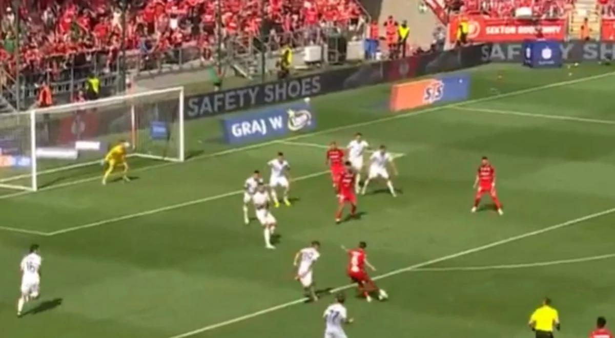Gol stadiony świata w Ekstraklasie. Prawdziwa petarda w Łodzi [WIDEO]
