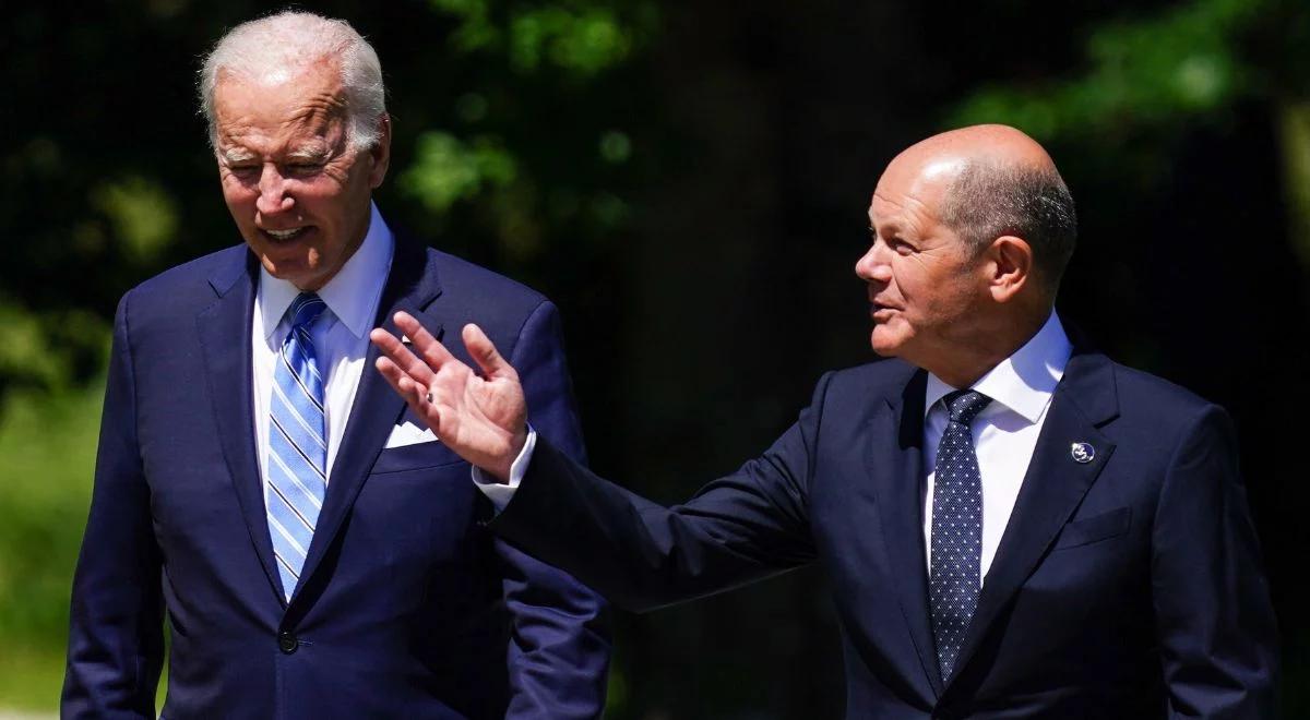 Szczyt G7: spotkanie Biden-Scholz. "Putin spodziewał się, że Zachód rozpadnie się po jego inwazji"