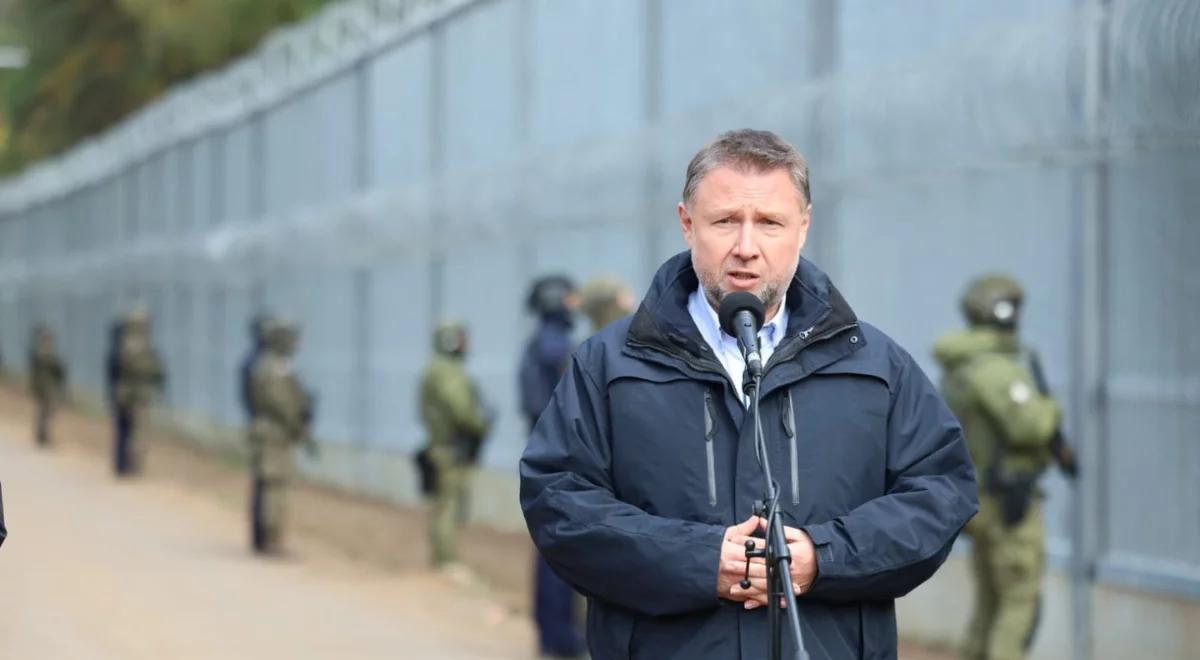 Sprzeczka na granicy. Kierwiński do dziennikarki TV Republika: proszę o konkret