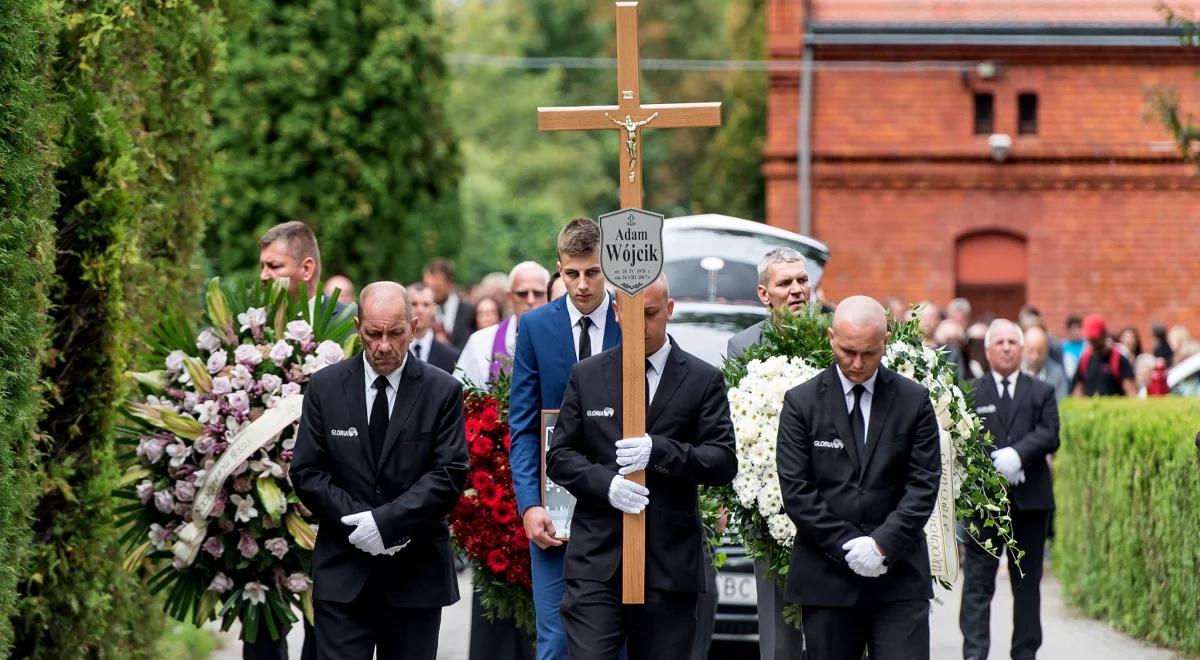 Pogrzeb Adama Wójcika. "Byłeś jak bochenek chleba"