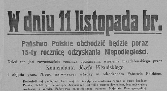 100 lat niepodległości. "W 1918 roku wszyscy grali do jednej bramki"