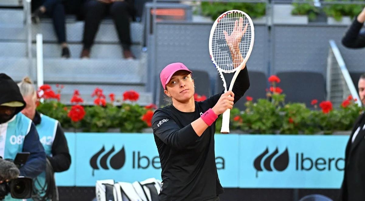 WTA Madryt. Wystarczyło kilkanaście minut. Przykre obrazki podczas meczu Igi Świątek