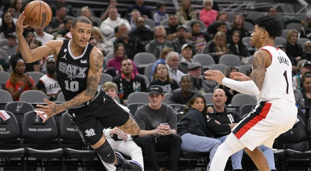 NBA: Jeremy Sochan nie zachwycił. Kolejna porażka San Antonio Spurs